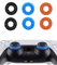 Anillos de Precisión Aim: 6 Anillos de Espuma para Amortiguadores Thumbstick, 3 Grosores, Accesorios para PS5, PS4, Xbox, PlayStation - Óptimos para Gaming