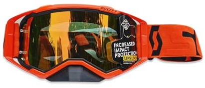 OLYSPM Motocross Brille UV-Schutz,Motorradbrille für Brillenträger mit Nasenschutz,Winddichte Staubdichte Linsen für OffRoad Racing Skiing