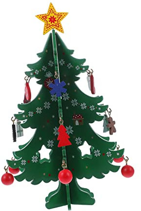 Cabilock Natürlich Reichhaltiger Mini-Christbaumschmuck Für Weihnachten Und Als Tischdekoration