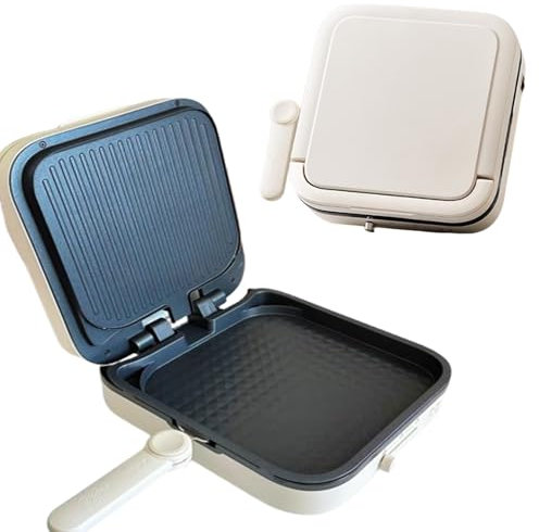 STDZQCWY Electric Baking Pan, 1600W Indoor Pizza Oven with Non Stick Surface, Dual Heating Elements, 180° Double-sided Grilling, 28cm Electric Pancake Maker, for Pitas, Chapati, Flatbread