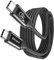 Silkland USB 4 Cable for Thunderbolt 4 3M, 40Gbps Data Sync, 8K/5K@60Hz, 240W Fast Charging, USB C Thunderbolt Cable, Compatible for MacBook, iPhone 16, iPad, SSD, Docking, eGPU, Black