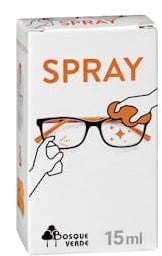Limpiagafas Spray con gamuza Bosque Verde Spray 15 ml Pack 2