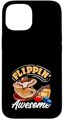 Flippin' Awesome Pancakes Deliciosa Pila Carcasa para iPhone 15