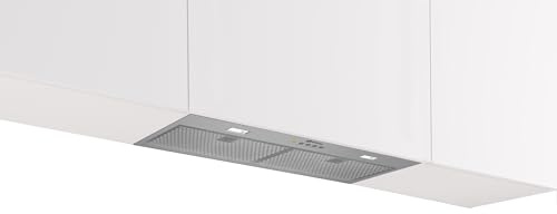 Balay 3BF377EX 70 cm Recessed Cooker Hood, Integration Module, Stainless Steel, LED Lighting, 3 Speeds + Intensive Function, Washable Steel Filters, Class A