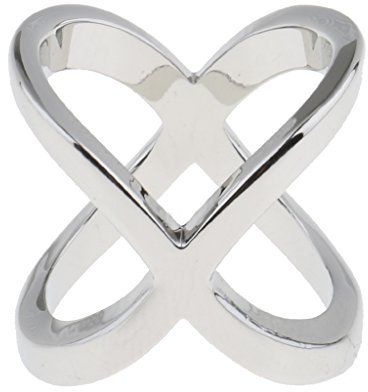 Sharplace Pinces à Echarpe Foulard Boucle Anneaux Clip Femme Elégant, Argent