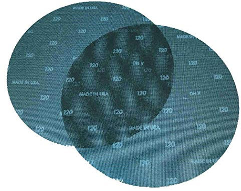 Abtec 430mm (17) Premium Heavy Duty Silicon Carbide Floor Sanding Discs. Mixed Grits Pack of 6 (P60, P80, P100) for Rotary Floor Sanding Machines