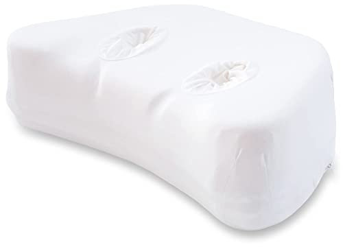 PureComfort – Seitenschläferkissen | Höhenverstellbares Kissen Memory Foam | Ohrenschmerzlinderung | CPAP-Kissen | Anti-Falten | Kiefergelenk | Memory Foam Kissen Bambusbezug - Weich