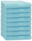 Betz 8 Stück Handtücher Set Größe 50 x 100 cm Handtuch Premium 100% Baumwolle (Ocean)