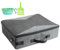 HiCaptain Caja de Arena para Gatos Plegable para Viajes, arenero de Viaje con Tapa y asa, estándar, Fácil de Limpiar y Transportar Cat Litter Box (M, Negro/Gris)