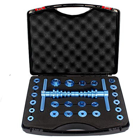 Rowzzi Fahrrad Lager Presse Set, Drift Bike Tool Kit Set, Drehpunkt für Räder Nabe Universal Fahrrad Lager Press Set, Schöne Werkzeuge für Fahrrad Reparatur