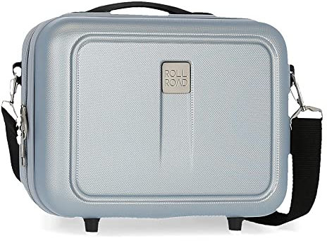 Roll Road Camboya - Beauty case con borsa a tracolla, 29 x 21 x 15 cm, rigido, in ABS, 9,14 l