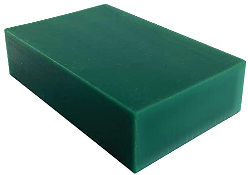 NIUPIKA Carving Wax Block Lost Wax Casting Jewelry Molding Tool Mold Sculpting 1 Pound (Green Wax Block)
