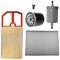 ATEC Germany Inspektionspaket Filterset mit 1x Luftfilter, 1x Innenraumfilter (Pollenfilter), 1x Ölfilter, 1x Kraftstofffilter, Kompatibel mit VW BORA I (1J2) (1J6), GOLF 4 (1J1) (1J5)