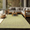 SIMPEX Alfombra de Exterior, Unicolor - Monocromo, Alfombra Verde, 240 x 340 cm, Alfombras de Estilo Moderno, Cocina, balcón, terraza, jardín, Picnic