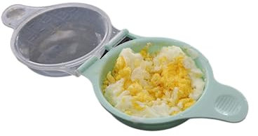 Microwave Egg Cooker for Sandwiches & Omelets – BPA-Free Microwave Egg Poacher, Fried Egg Maker, Omelet Maker, & Scrambled Egg Cooker – Cooks 2-3 eggs in less then 2 minutes Breakfast Maker by