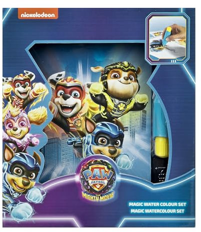 Undercover Kit aquarelle magique - Paw Patrol - Superbe cadeau pour les enfants - Facile à colorier