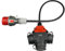 RoadEu - Adattatore industriale Prolunga Multipresa 3m, Spina CEE, 3 prese Schuko da 220V Cavo in gomma 5x 2,5mm, Distributore per correnti forti. Ideale per il garage, il capannone o la fabbrica