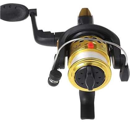 YARNOW 200 Metallspule meeresangeln Fishing Reel freilaufrolle Angeln Metallkonstruktion metallbau Mikro-Angelrolle Saftflaschen mit Deckel Baitcaster Rollen Miniatur Köder Kombination