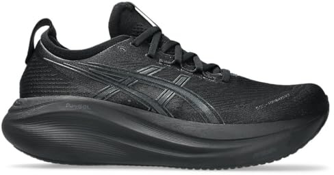 ASICS Herren Gel-Nimbus 27 Sneaker, Schwarz, 48 EU