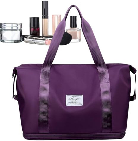 Missmisq Erweiterbare Reisetasche, erweiterbare Reisetasche für Reisen | Mehrzweck-Reisetasche, faltbar, Handgepäcktasche - Tragetasche, Trainingstasche mit mehreren Taschen für sportliche Aktivitäten
