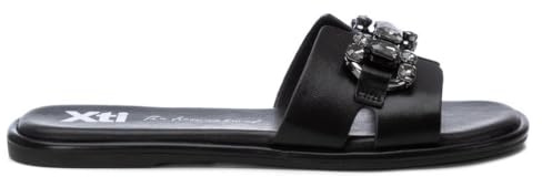 XTI - Sandalen Damen Schwarz - Bequeme und vielseitige Schuhe - Casual Mode - Modell 14367903 (Größe 36)