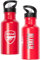 Arsenal FC Personalised Metal Water Bottle 500ml – Engraved Name School & Training Bottle – Gift for Boys & Football Fans