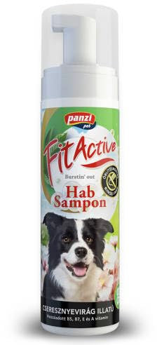 FitActive - Hundeshampoo - Trockenshampoo - Trockenschaum - Kirschblütenduft - 200ml