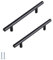 Confezione da 2 maniglie per armadietti da cucina, maniglie per porte della cucina in acciaio inossidabile, maniglie nere per armadi, maniglie per cassetti.