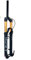 AADDFDD MTB-Luftgabel 26/27,5/29 Mountainbike-Federgabel, Federweg 120 mm, Rückpralleinstellung 1-1/8 Zoll, gerade Vorderradgabel, Steckachse 15 x 100 mm (Farbe: Fernbedienung, Größe: 29 Z