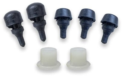 Gommini boccole per sportello sportellino motore compatibile con Piaggio Vespa 50 r l n special et3 primavera 125