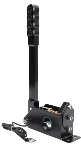KIMISS PC Racing USB-Handbremse mit Hall-Sensor für G27 G29 G920 G923 T500 T300 – 64-Bit-Simulation für Gaming