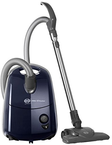SEBO 92624GB Airbelt E1 Komfort +Boost, Cylinder Vacuum, Dark Blue