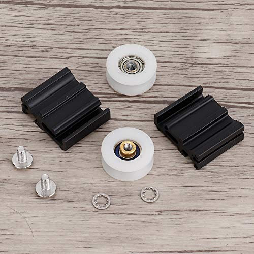 22mm Gewächshaus Rollen Türradhallen Gewächshaus-Türradersatz-Kits Gewächshaus tür Rolle 25mm