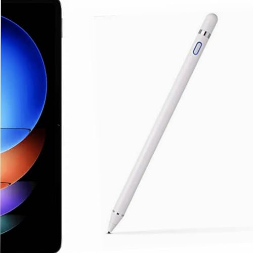 Stylet Tactile pour Xiaomi Pad 6S Pro Mi Pad 6S Pro 12,4 Pouce 2023 MiPad6S MiPad 6S Pro Tablet Stylo Actif 4096 Sensibilité à la Pression Stylus Touch Screen Active Pen (Blanc)
