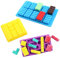 Bymivofun 3 moules en silicone pour briques de construction, 12 types de moules, blocs de construction, moules à glaçons, moules à bonbons pour la famille, les thèmes de briques de construction, fêtes