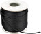 100M Nylon Cordino per Collane Nero, Fili per Braccialetti, 2 mm Diametro, per Collane, Bracciali, Gioielli Fai da Te