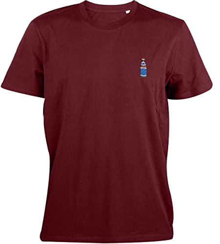 Bavarian Caps Herren Bayerisch Hell T-Shirt, dunkelrot, XL
