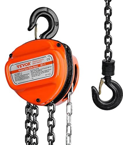 VEVOR Manual Chain Hoist 1T 20FT HC1-6