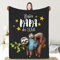 AOKILE Kuscheldecke Flauschige Geschenke für Papa,Faultier Decke An Meinen Vater Personalisierte Geschenke,Super Weich Couch Decken Wohndecke,Geburtstag,Weihnachten Geschenke