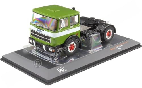 MODELLINO IN SCALA COMPATIBILE CON FIAT 619 N1 1980 GREEN/WHITE 1:43 IXO MODEL TR147