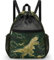 WAWSAM Kinder Sport Turnbeutel - Dinosaurier Kordelzug Rucksack für Jungen Mesh Rucksack mit Reißverschluss Tasche Kinder Turnbeutel für Schwimmen Yoga Reisen