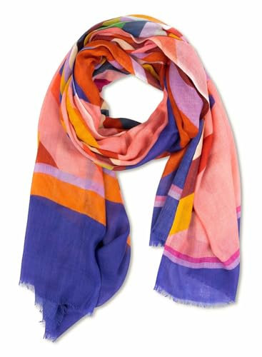 Oilily Woven Scarf Happytrack Cherry Tomato