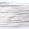 ORION LIGHTSTYLE Cavo in Tessuto Extra Sottile per Lampadario - 5 m, Bianco, 3 Fili 3 x 0,75 mm², Rivestito