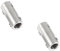 Leliafleury 8mm Wire Rope Cable Clamp 2Pcs Stainless Steel Wire Rope Thimble Double Hole Wire Rope Clips Wire Rope Lock with End Screw Stopper for Cable Fittings