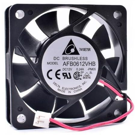 AFB0612VHB 6cm 6015 60x60x15mm 60mm ventilador 12V 0.24A transformador de potencia ventilador de refrigeración de bola