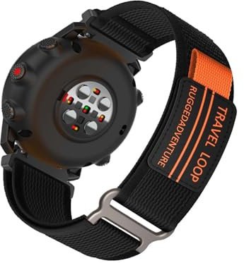 KUWAI Armband für Polar Vantage V3 Armband mit Nylon Klettverschluss Sportlicher Armbänder für Polar Vantage V3 Armband Trail Loop für Damen Herren ErsatzArmband mit Polar Vantage V3 Armbänder (I)