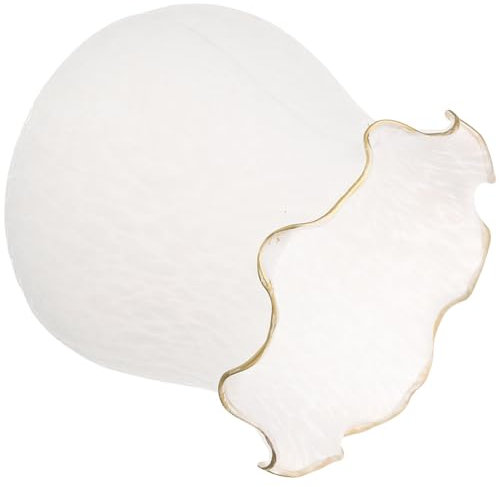 ABOOFAN Abat-Jour En Verre Tulipe Luminaire En Forme De Cloche De Remplacement Pour Ventilateur De Plafond Luminaire Suspendu Applique Murale