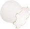 ABOOFAN Abat-Jour En Verre Tulipe Luminaire En Forme De Cloche De Remplacement Pour Ventilateur De Plafond Luminaire Suspendu Applique Murale