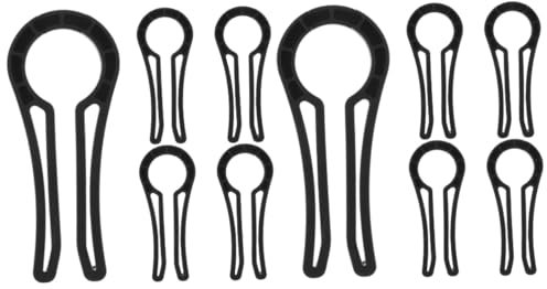 Toyvian 10stücke Herdknopf-schutz Für Gasherd Sicherer Herdknopfverschluss Für Hohe Wärmebeständigkeit Und Einfach Zu Reinigen Kindersicherung Für Küche Und Backofen