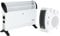 GEEPAS 2000W Convection Heater & Fan Heater Combo Set | Convector Radiator Heater, 3 Heat Settings (750/1250 / 2000 W) | Portable Upright Fan Heater, 2 Heat Settings 1000-2000W with Cooling Option